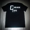 T shirt Black w/white