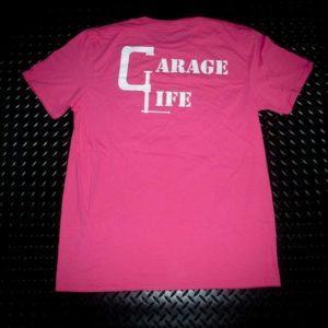 T-shirt – Pink w/white