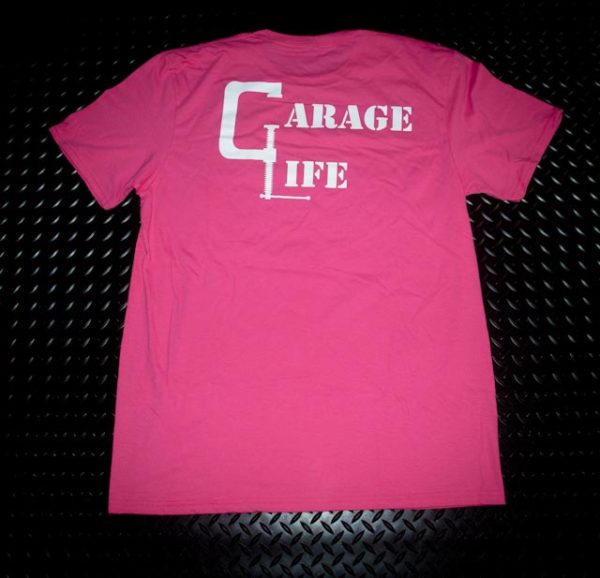 T shirt Pink w/white